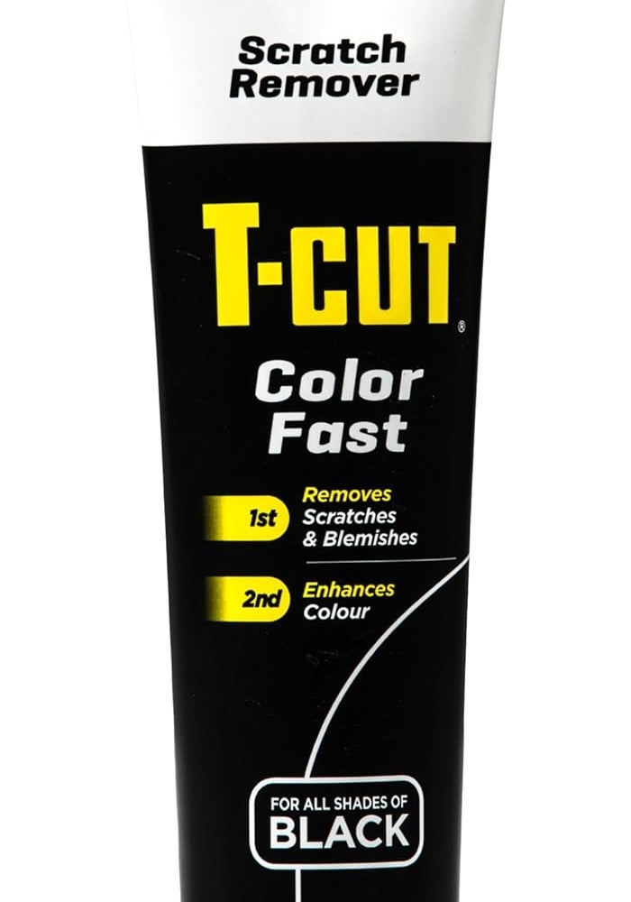 T-Cut Colour Fast Black Car Wax Polish Scratch Remover Colour Enhancer 5.3Oz - Image 1