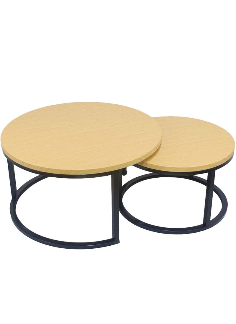 Round Coffee Table Mother and Child Simple Modern Living Room Home Wood Light Luxury Style Combination Table - pzsku/Z625A5C6C679C0E870A78Z/45/_/1732788449/afec7623-80ef-4eeb-8f26-f9b70dd500bb