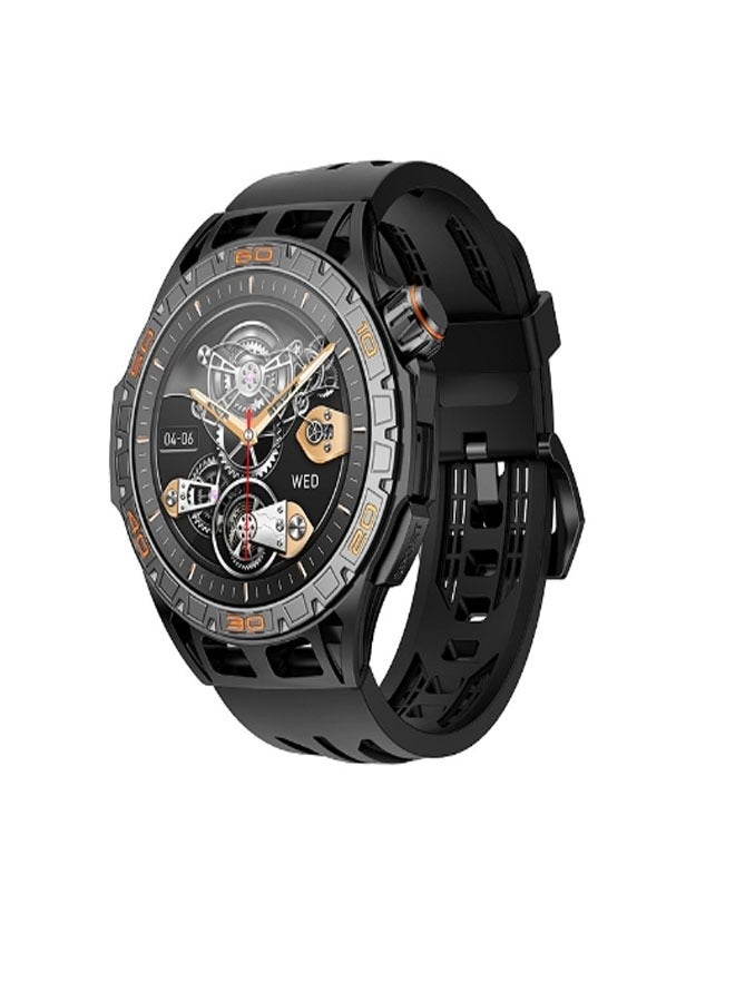 General ugged Smart Watch for Man: 1.43''AMOLED Screen Multifunction Smart Watch, Bluetooth Call, IPX8 Waterproof, AI Voice Assistant with for Sport Hiking Camping  - Image 1