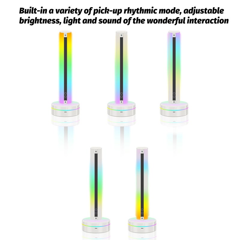 RGB Symphony Pickup Lamp Festival Party Atmosphere Lamp Gaming Desktop Rhythm Lamp LED Car Decorative Lamp - Image 2