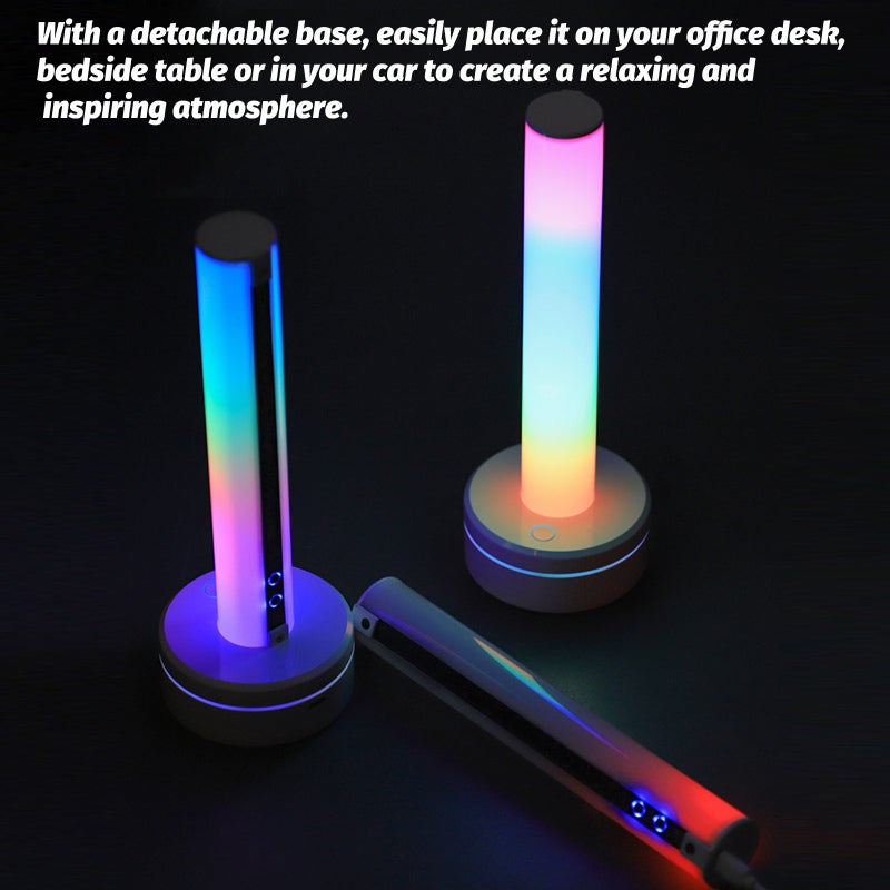 RGB Symphony Pickup Lamp Festival Party Atmosphere Lamp Gaming Desktop Rhythm Lamp LED Car Decorative Lamp - Image 3