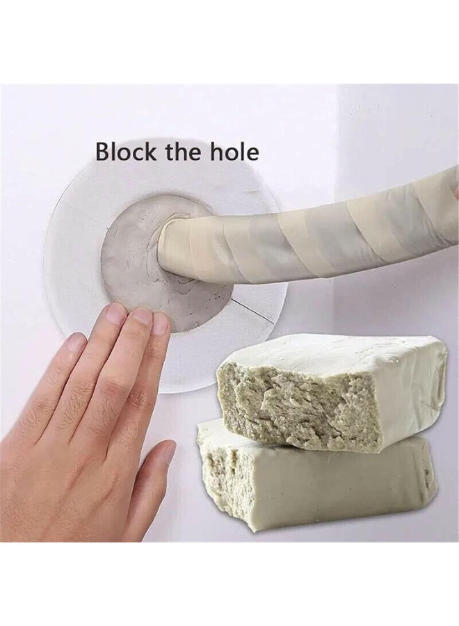 2 pieces New Waterproof Sealant Mastic,Flame Retardant Waterproof Repair Sealing Clay,for Repair The Wall Hole and Seal The Gap,Waterproof Repair Sealing Clay,Wall Repair Drywall Repair,Wall Hole Filler - Image 1