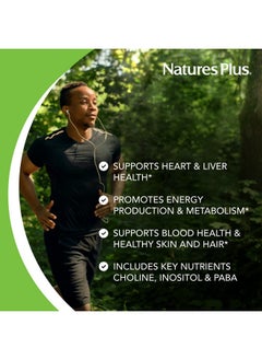 Nature's Plus Naturesplus Super B50 90 Vegetarian Capsules High Potency B Complex Vitamin Supplement Brain & Energy Booster Gluten Free 90 Servings  - Image 5