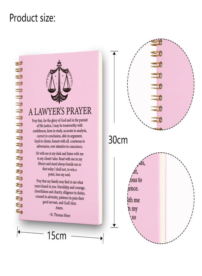 THRXOBN Notebook Gifts for Lawyer's Prayer, Lawyer Office Gifts for Coworker, Women, Appreciation Gift for Lawyers, Thank You Gift for Lawyers,WUW17 - Image 5