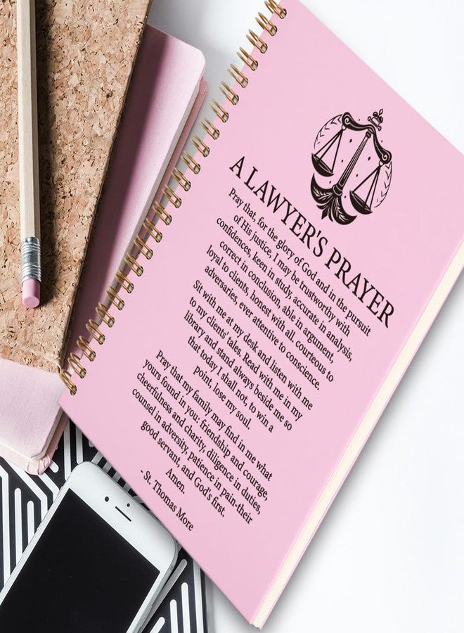 THRXOBN Notebook Gifts for Lawyer's Prayer, Lawyer Office Gifts for Coworker, Women, Appreciation Gift for Lawyers, Thank You Gift for Lawyers,WUW17 - Image 3