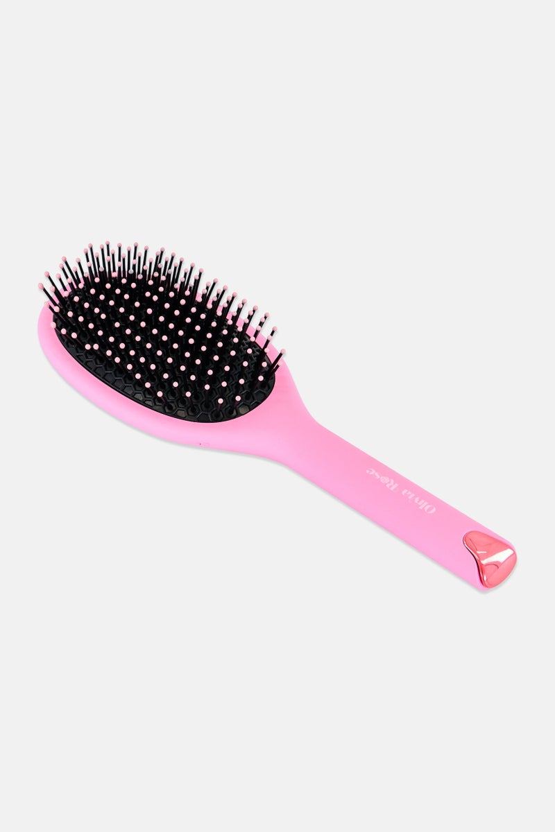 Olivia Rose Oval Hair Brush, Pink - Image 2