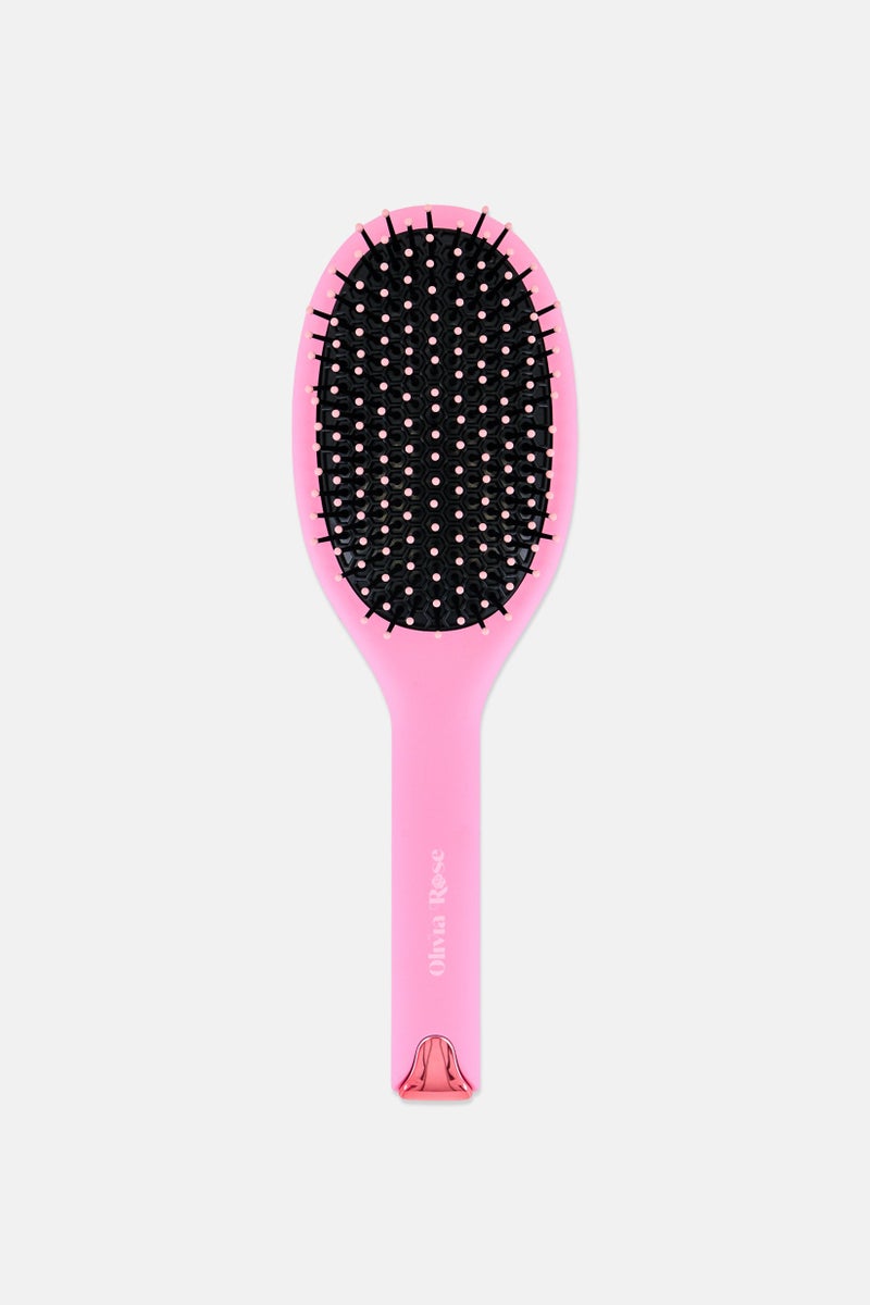 Olivia Rose Oval Hair Brush, Pink - Image 3