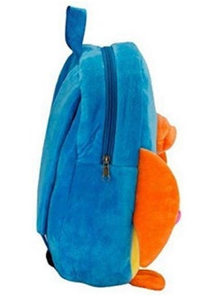 Blue Tree blue tree duck kid's soft plush Multi color cartoon backpack for travelling, picnic bag, gift purpose (duck 3-5 years)  - Image 2