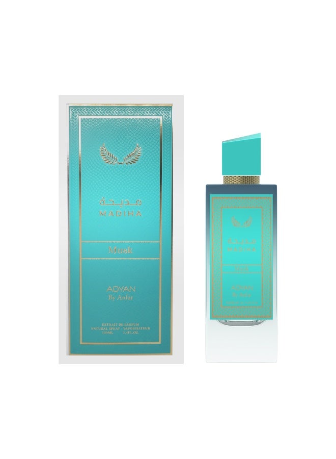 ADYAN Madiha Musk by Adyan – Eau de Parfum for Men & Women | Long Lasting White Musk Perfume | Oriental & Floral Arabic Fragrance | 100ml Spray - Image 2
