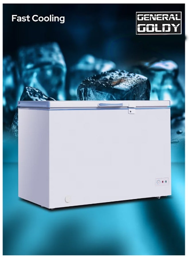 General goldy - 13.4 ft Floor Freezer, white, 380 Liters | GCF380D - Image 1