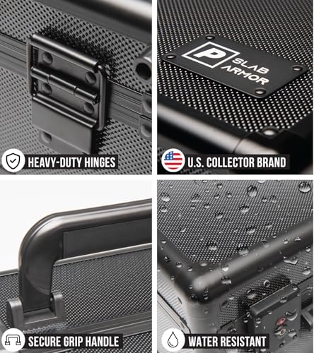 Panopply SLAB ARMOR 1 Row Graded Card Storage Box PSA Card Slab Case For Graded cards Holds 40+ Slabs 1 Row Graded Card Case for PSA Slab Box Graded 1 Row Card Storage Box Sports Baseball Card Collector Gifts - Image 5