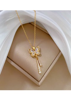 Generic Shining luxury butterfly pendant necklace  - Image 4