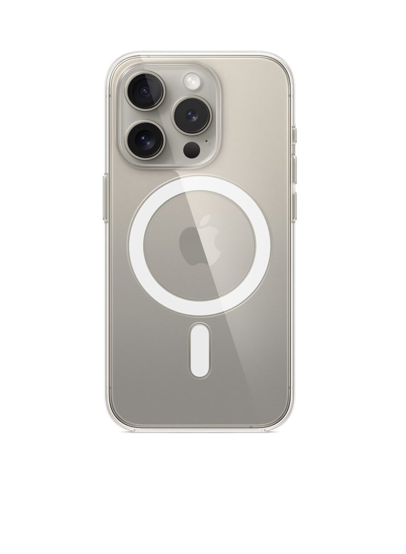 DIGI CORE iPhone 15 Pro Max Case Crystal Clear iPhone 15 Pro Max Mag-Safe Pro Case 6.7 inch Anti-Yellowing Military Drop Protection Shockproof Protective Phone Magnetic Case 6.7 inch For iPhone 15 Pro Max