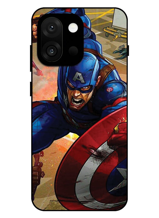 EYE CATCH Printed Protective Case Cover For OnePlus 13S  -  Captain America Suit - Image 1