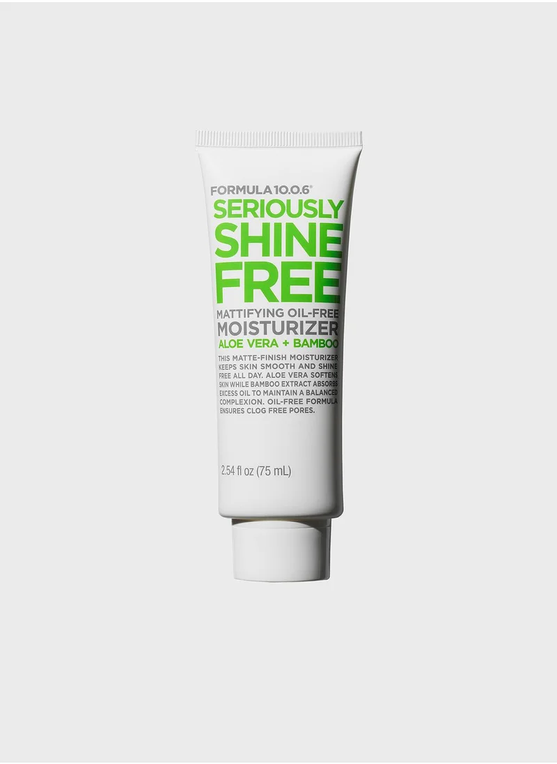 FORMULA 10.0.6 Seriously Shine Free - Oil-Free Moisturizer