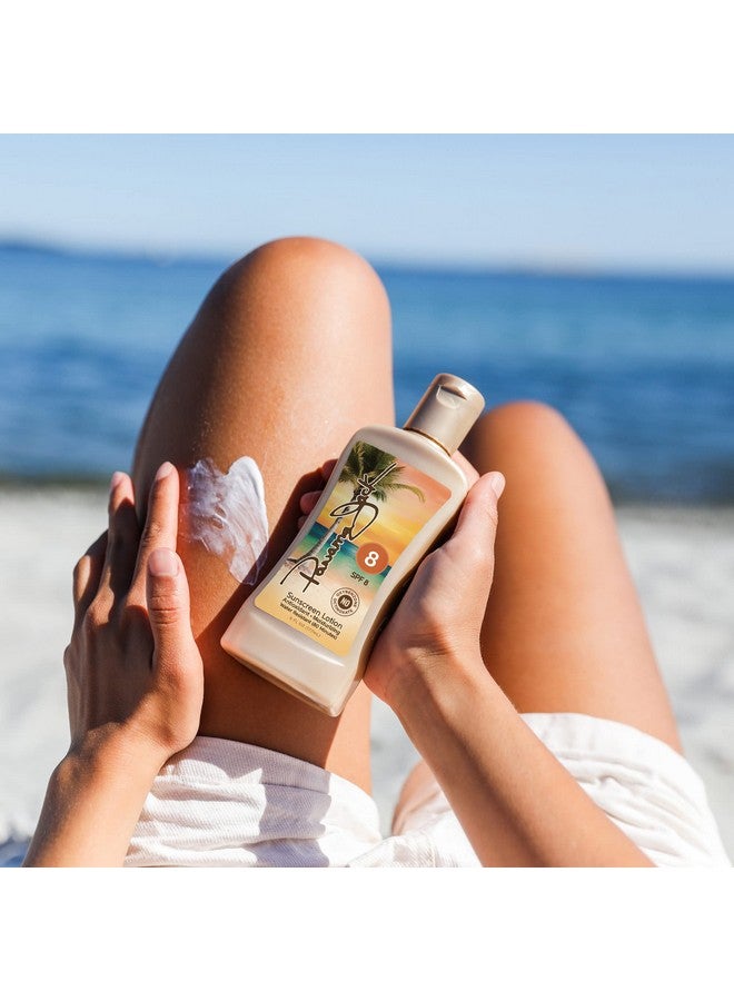 panama jack Sunscreen Tanning Lotion Spf 8, Paba, Paraben, Gluten & Cruelty Free, Antioxidant Moisturizing Formula, 6 Fl Oz (Pack Of 2) - Image 2