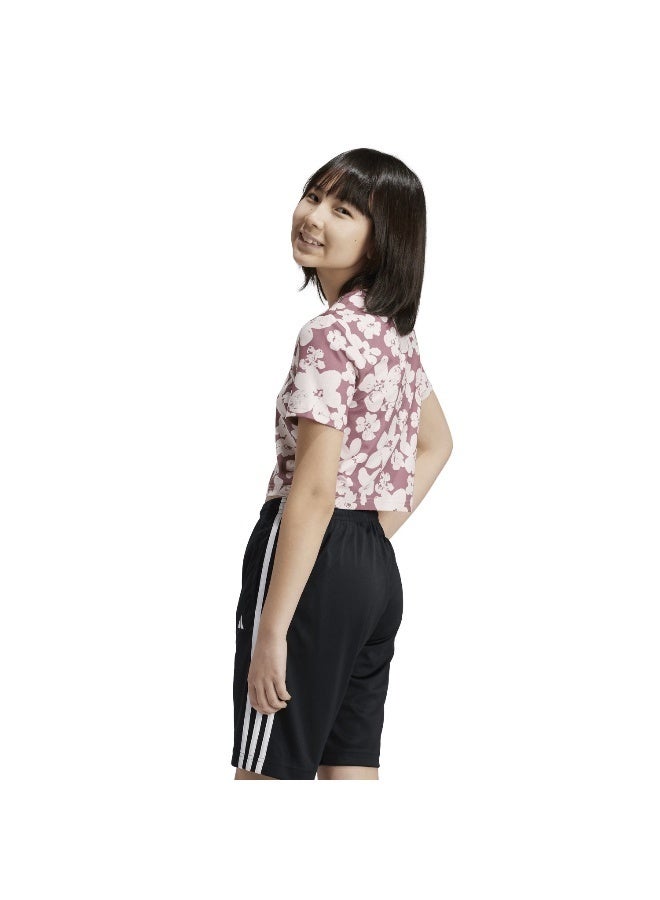 adidas Originals Jg Tr-Es Pri T Red Training T-Shirts 5-6Y - Image 5
