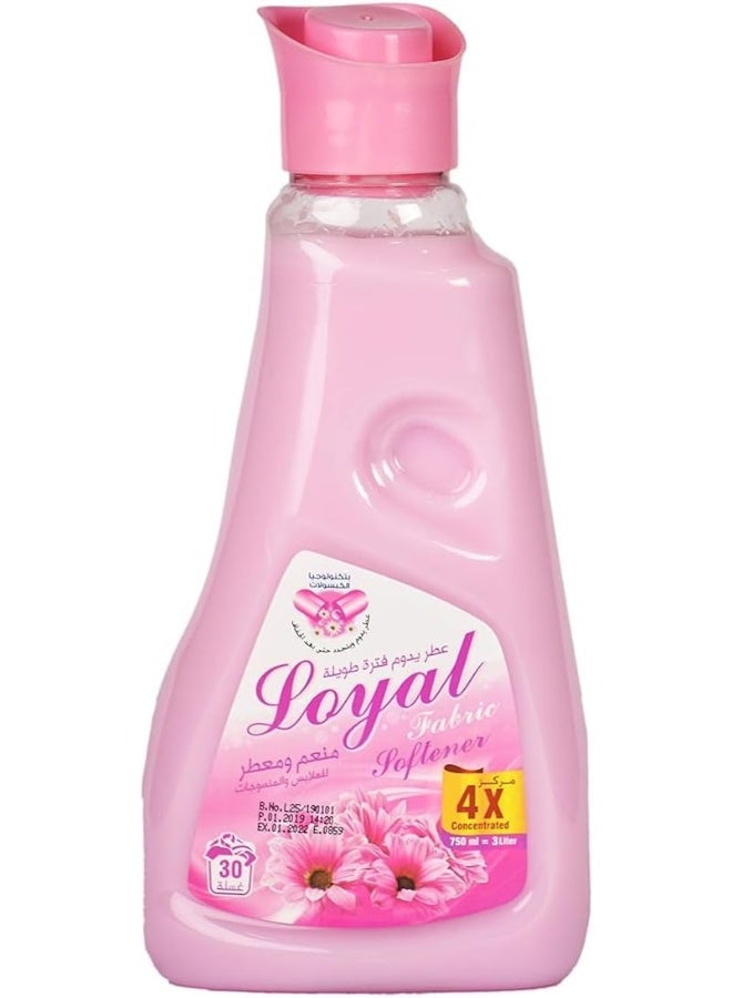 Loyal Fabric Softener with Fragrance, 750 ml - Pink - Image 1