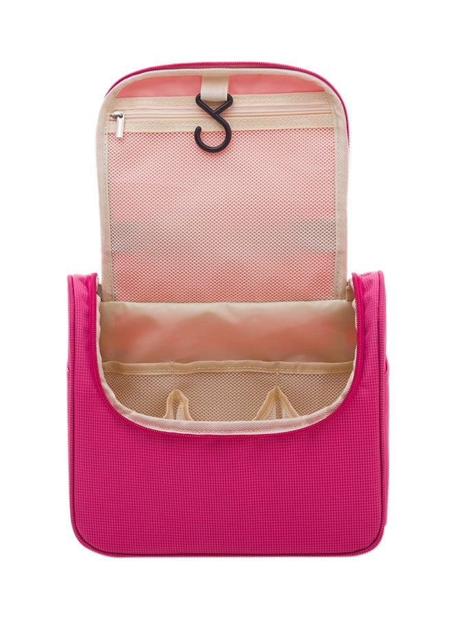 NIBEMINENT Portable Travel Makeup Bag Pink - Image 2