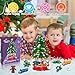 BAOXUE Christmas Tree Building Block Set 515 Pieces Rotating Base with Ornaments and Star Holiday Building Toy Stocking Stuffers for Kids Gifts for Boys Girls - Image 4