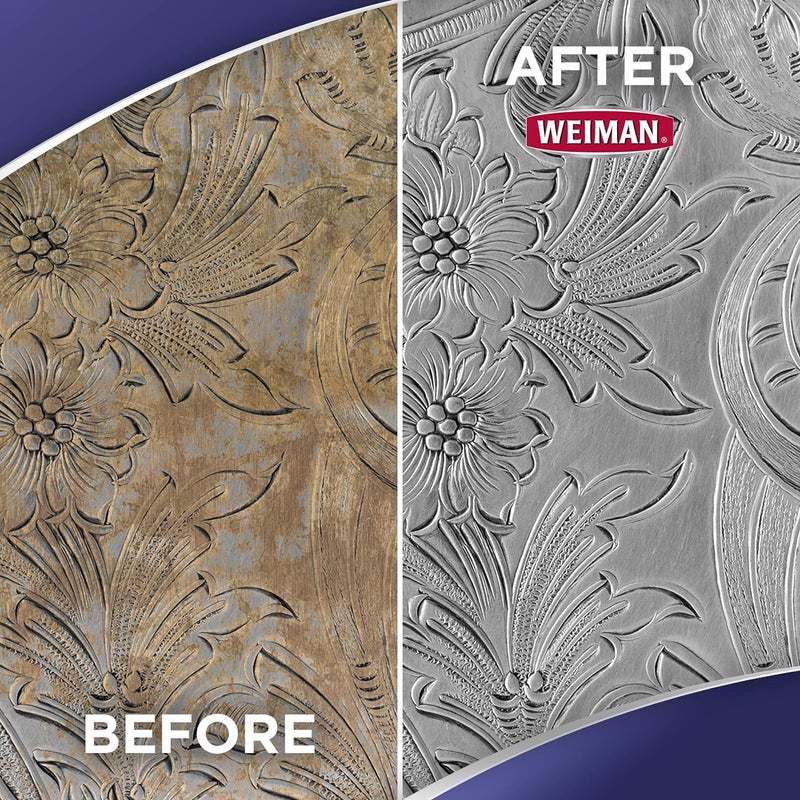 Weiman Silver Polish and Cleaner - 8 Ounce - Clean Shine and Polish Safe Protective Prevent Tarnish- Pack of 2 - Image 5