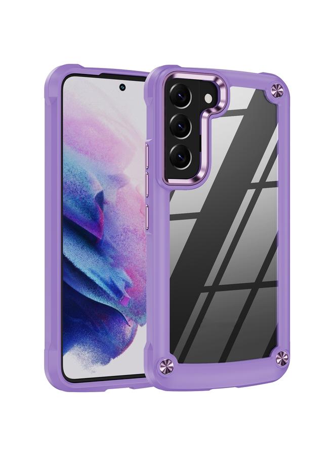 اس-توب جراب لهاتف Samsung Galaxy S21 5G مصنوع من مادة TPU + PC لحماية العدسات - Image 1