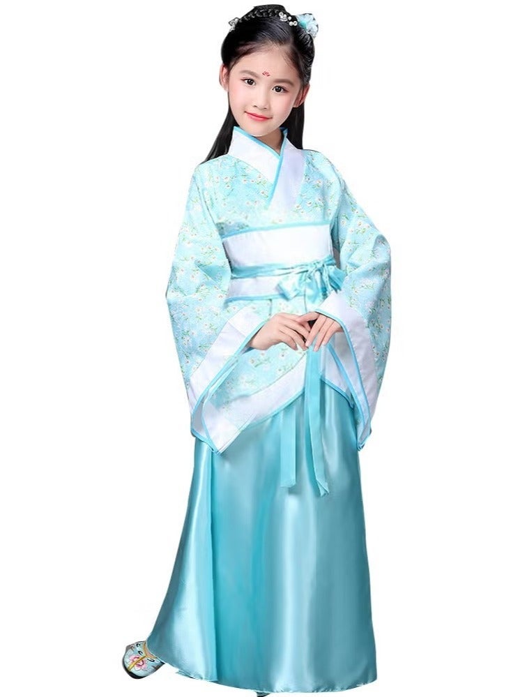 general New Retro Chinese Hanfu Dress Imitation of Tang and Song Dynasties Girls' Dress - Image 1