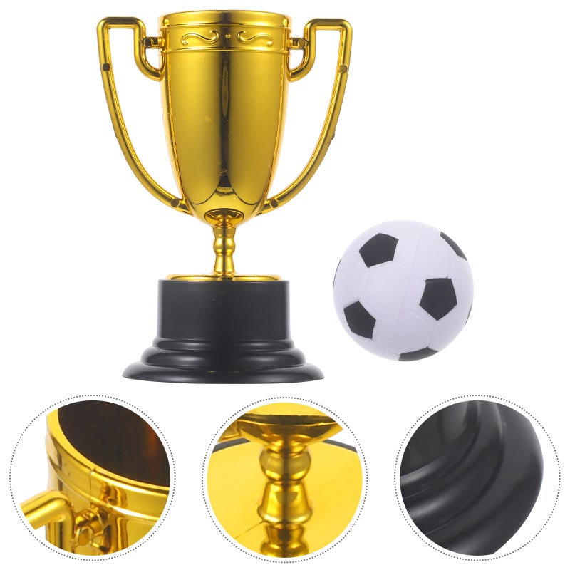2 Sets Award Trophies Portable Trophies Sport Competition Winner Trophies - Image 3