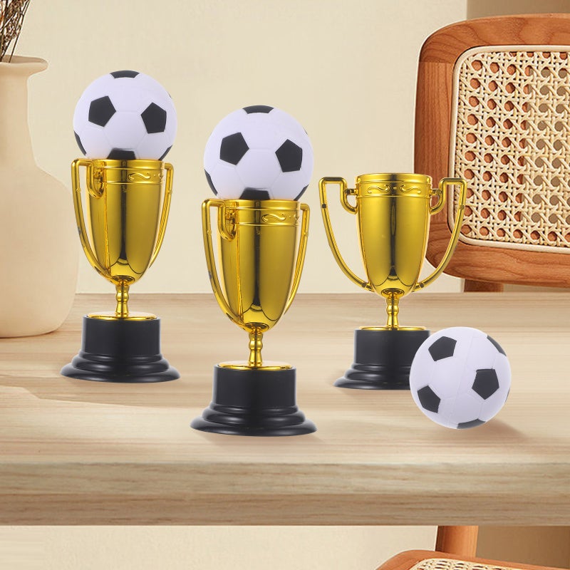 2 Sets Award Trophies Portable Trophies Sport Competition Winner Trophies - Image 4