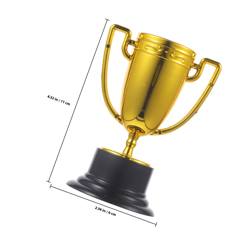 2 Sets Award Trophies Portable Trophies Sport Competition Winner Trophies - Image 2