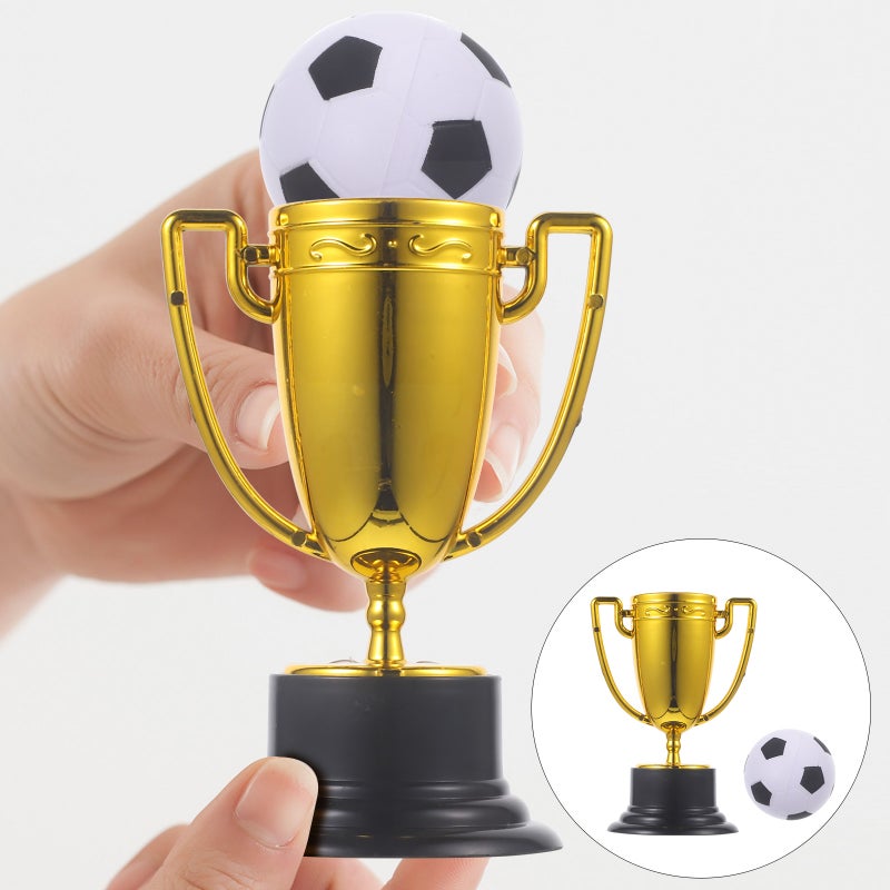 2 Sets Award Trophies Portable Trophies Sport Competition Winner Trophies - Image 1