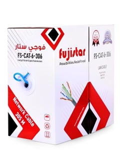 كابل الشبكة FS-CAT6-306 - كابل إيثرنت عالي الأداء بطول 305 متر UTP لنقل البيانات بسلاسة