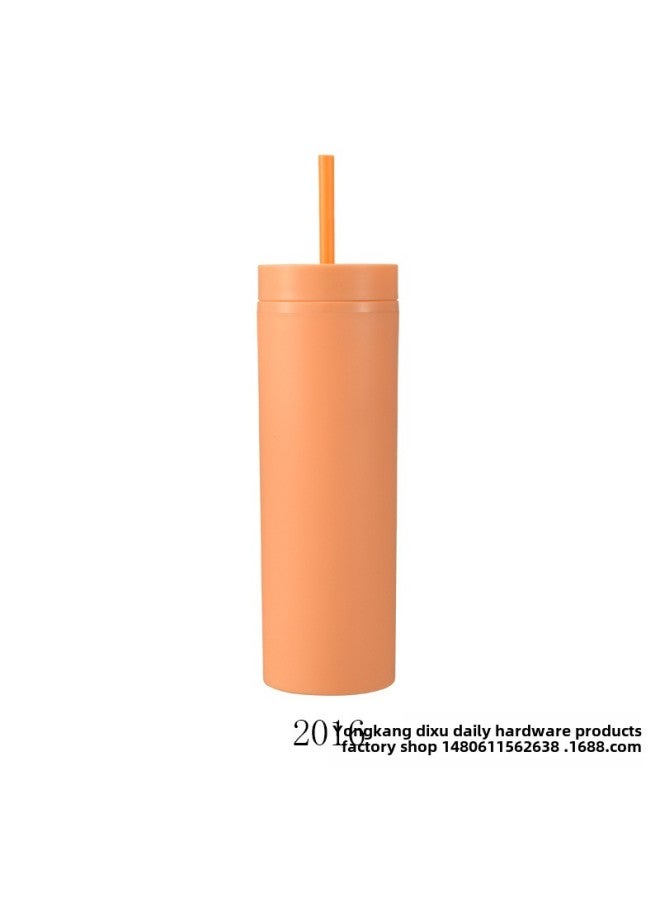 Other Cups Daily Use Kitchen Dining Utensils Tea Cups Mugs Coffee Other Drinking Vessels-Color:2016-Capacity:16oz Frosted ~ Straight Suction Cap - Image 1