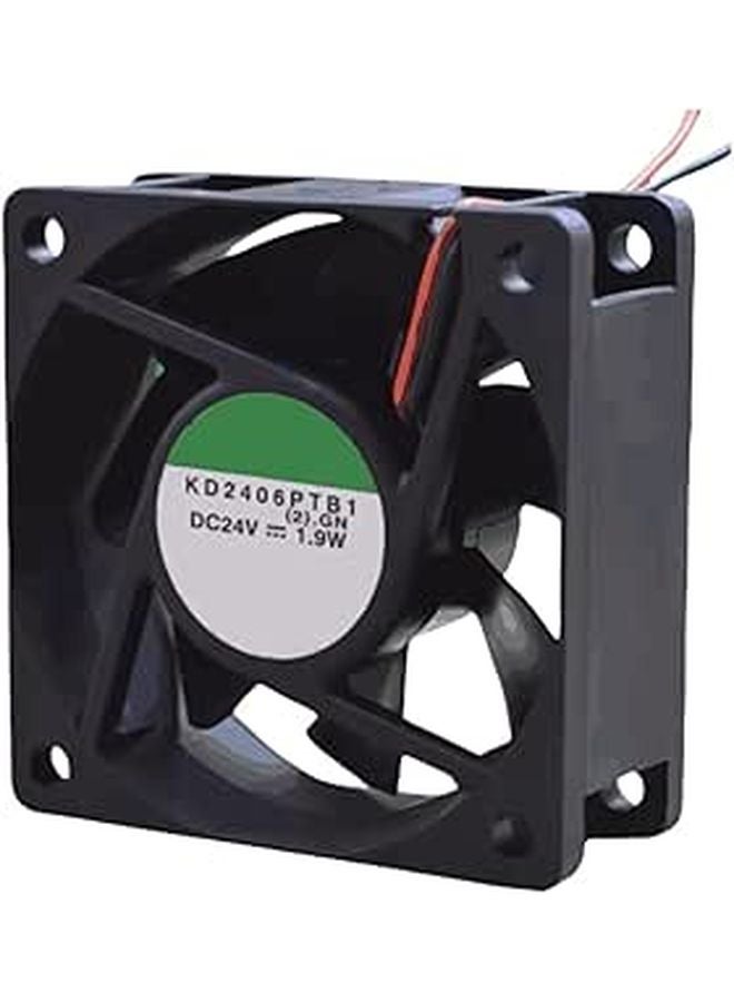 60mm 24V 2 6W Cooling Fan 60x60x25mm DC Brushless Quiet High Airflow - Image 1