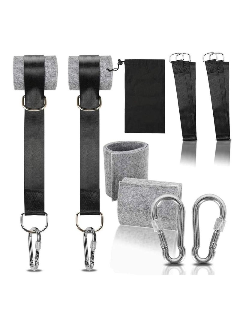 Y&D Dreamslink Swing Hammock Tree Hanging Kit Straps Hooks Carabiner Garden Fittings ULTRA Strong Strap 59 inches for Camping Backpacking Patio Hammocks and Swings  - Image 1