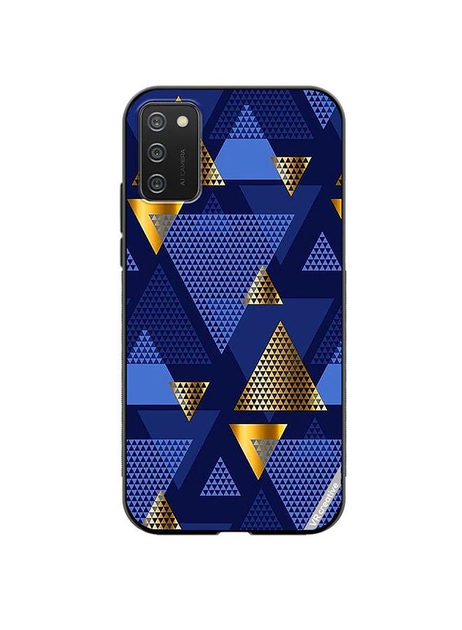 VR CREATIVE Protective Case Cover For Samsung Galaxy A03s Interic Art Abstract Design Multicolour - Image 1