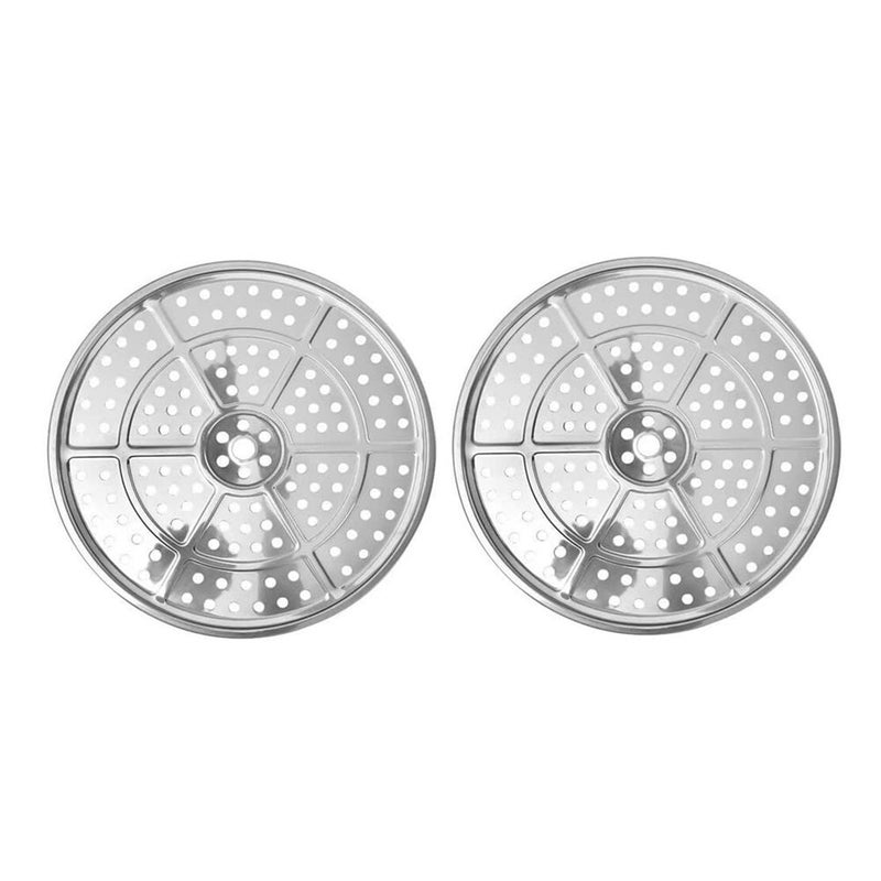 AISIBO Stainless Steel Canner Rack, 2PCS Pressure Cooker Rack for Pressure Canner Cooking, Toast, Baking, Compatible - Image 1