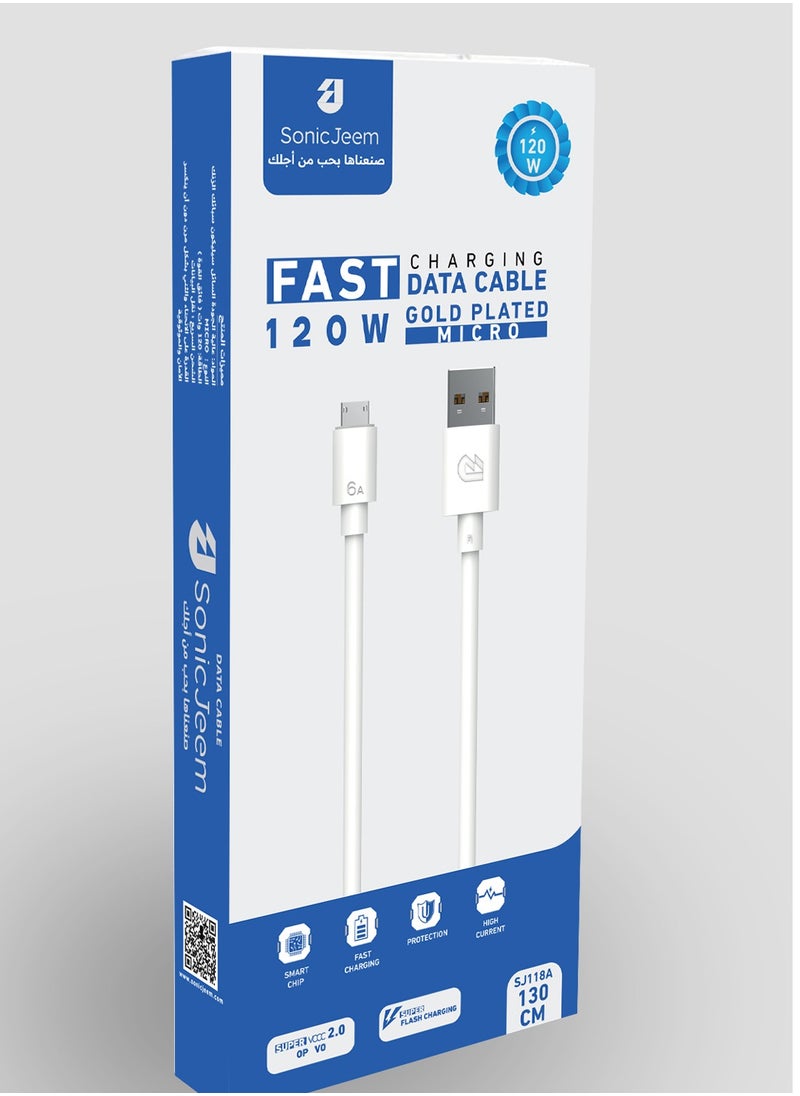 Fast Charging Data Cable Micro SJ118A