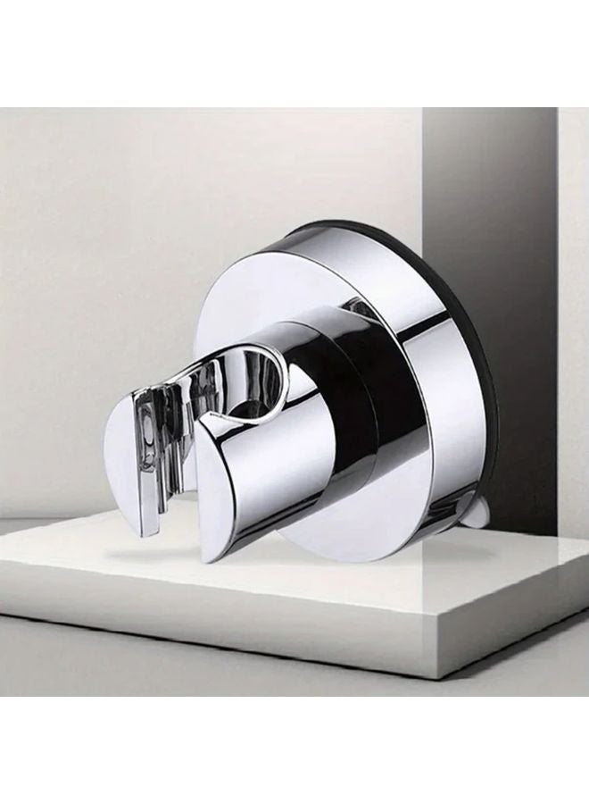 Heavy Duty Shower Head Holder With Strong Suction Cup Adjustable Arm Silvery - Image 5