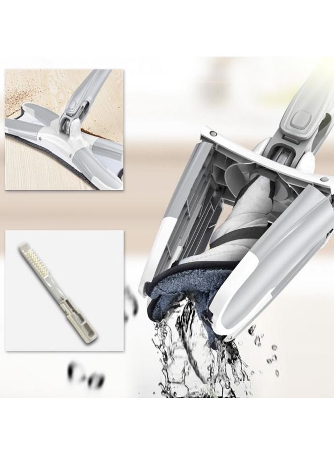 DubaiGallery Wonderlife_aliexpress Store X-Squeeze Mop Household Items Lazy Mop Floor Washing Rubber Squeezer Eco Friendly - Image 3