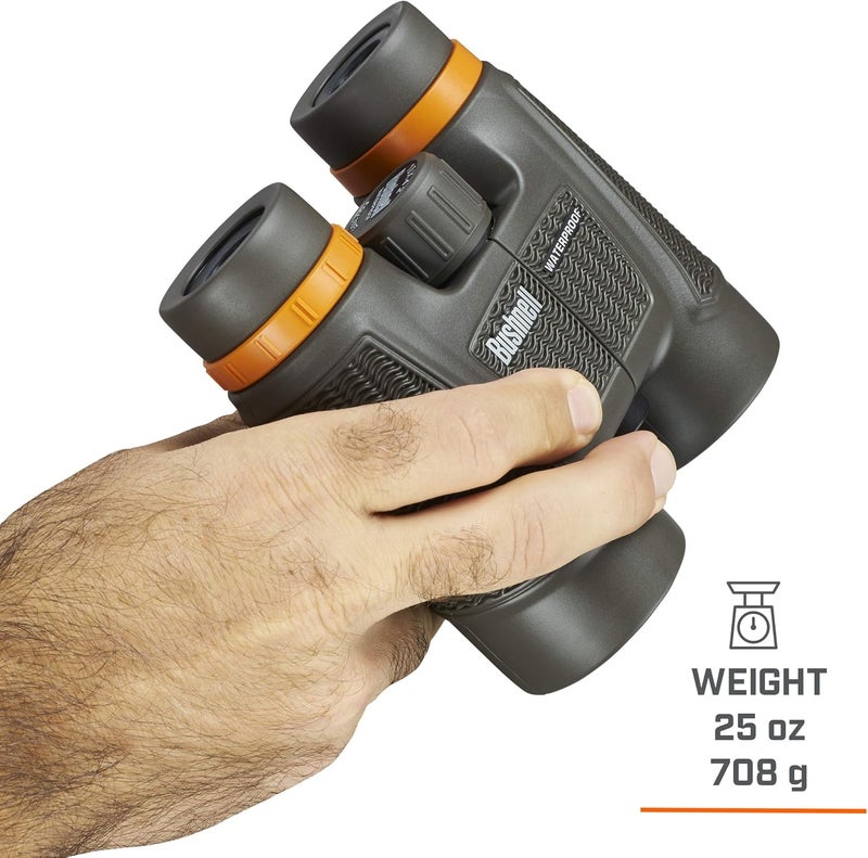 Bushnell مناظير مائية مضغوطة H2O Xtreme 10x42 مع عدسات متعددة الطلاء بالكامل للصيد والإبحار 181042C - Image 3