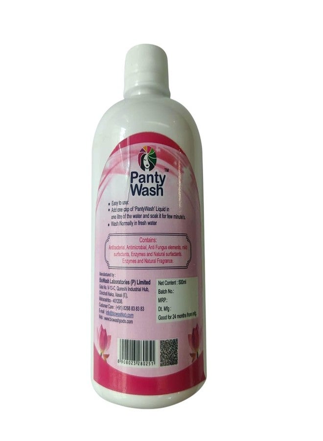 SochGreen Panty Wash - India's First Intimate Hygiene Liquid | Removes Period Stains | Antibacterial, Antifungal | 500 ml for Female Underwear Care - Image 2