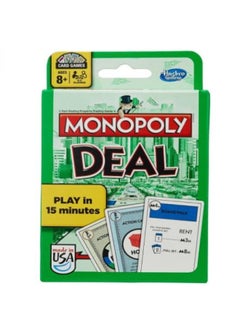 Monopoly 💸 Monopoly Deal – Fast-Paced Property Trading Card Game  - Image 1