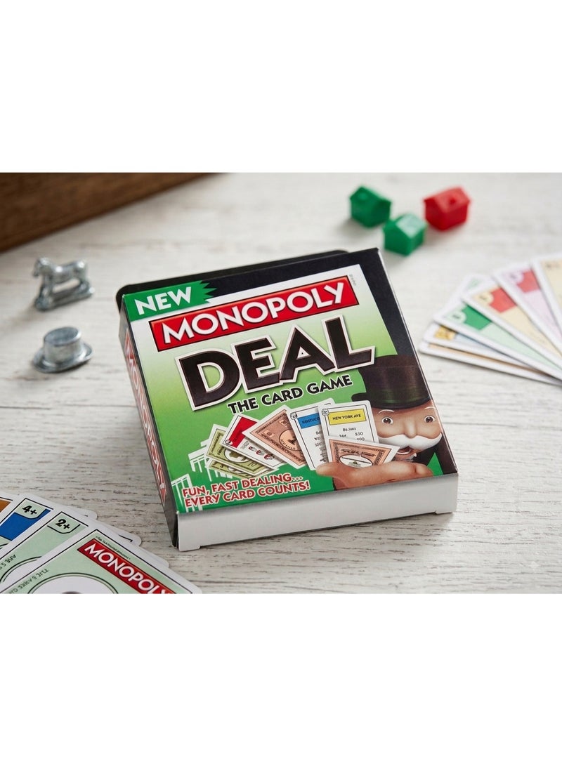 Monopoly 💸 Monopoly Deal – Fast-Paced Property Trading Card Game - Image 1