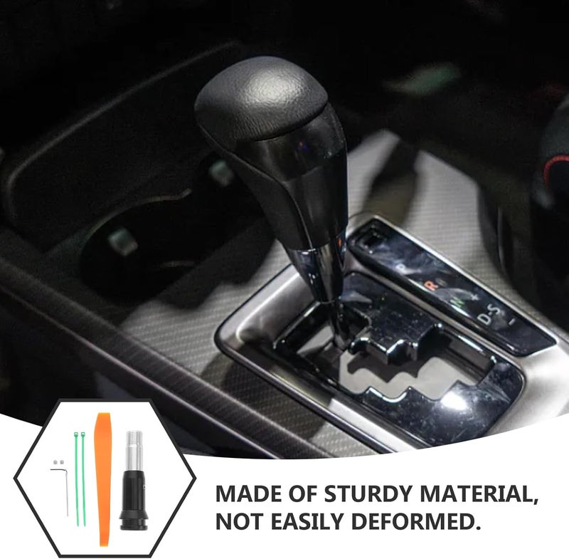 Universal Aluminum Shift Knob Extender with Rubber Bushings for Manual and Automatic Car Gear Shifter, Truck Gear Stick Extension Lever Compatible with Most Vehicles - Image 3