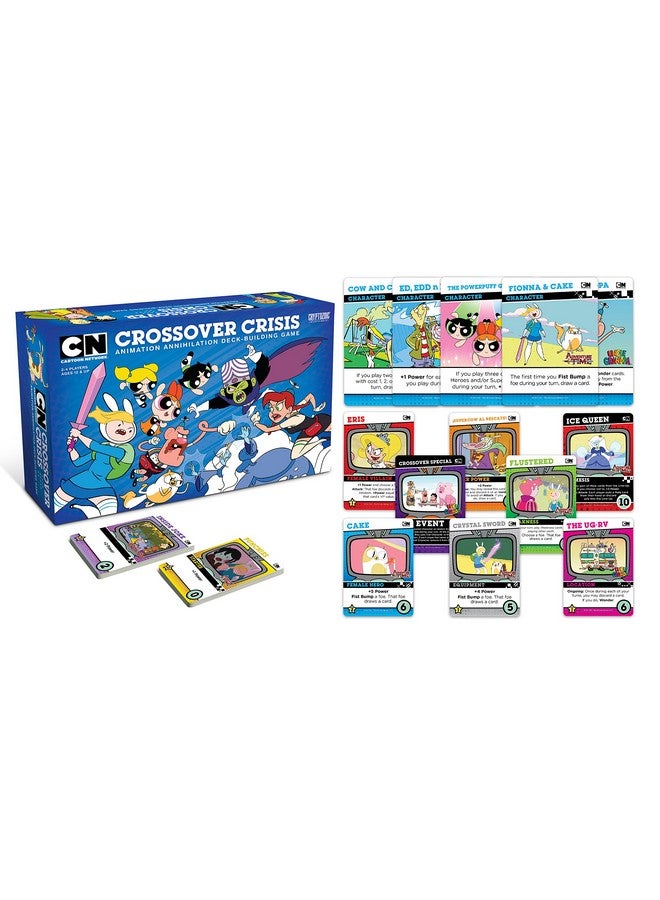 CRYPTOZOIC ENTERTAINMENT Cryptozoic Entertainment CN Crossover Crisis Animation Annihilation DBG Board Game - Image 2