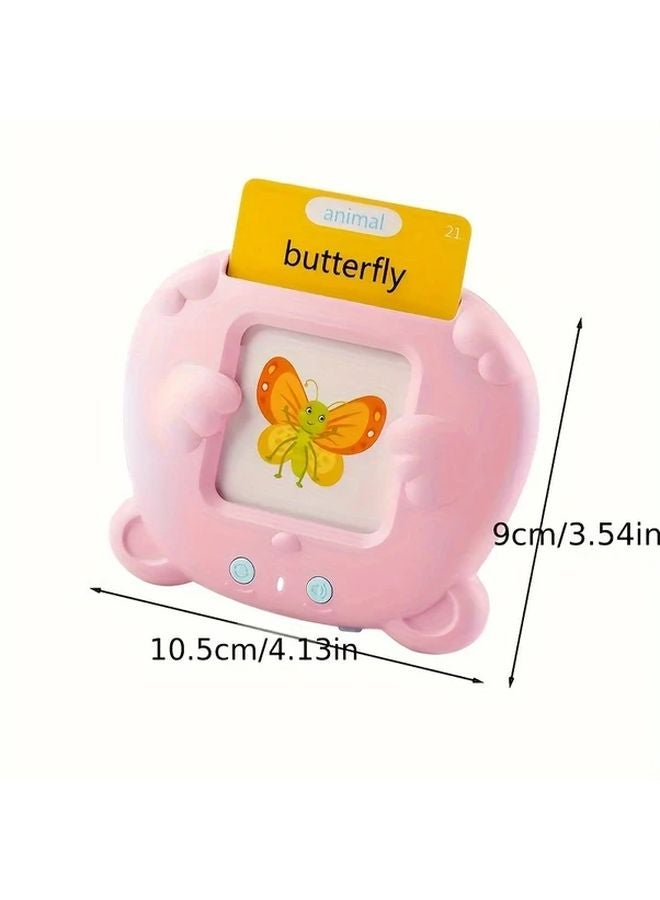Blue Portable Bear Reader English Card Speaking Language Learning Device - Image 5