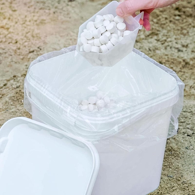 airmax MuckAway Natural Beneficial Bacteria for Outdoor Ponds & Lakes, Muck, Sludge & Noxious Odor Solution, Easy to use Enzyme Tablets, Cleaner Beach & Shoreline, Fish, Pet & Wildlife Safe, 8 Scoops - Image 3