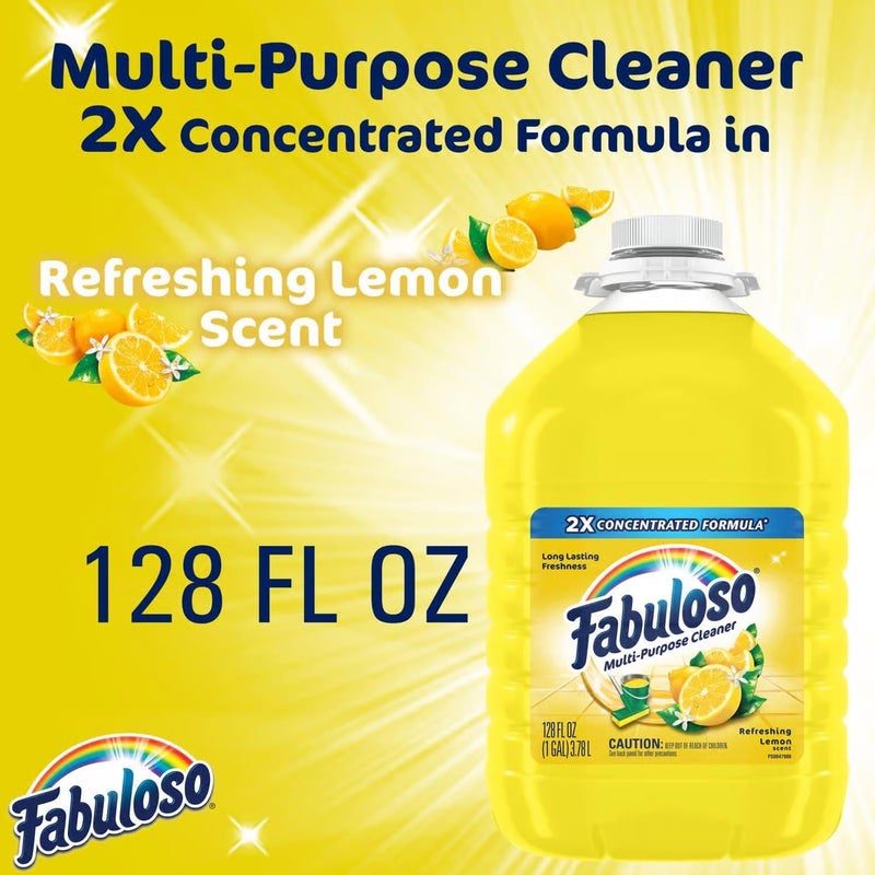 فابولوسو Fabuloso منظف متعدد الأغراض بتركيبة مركزة، 1 جالون - Image 3