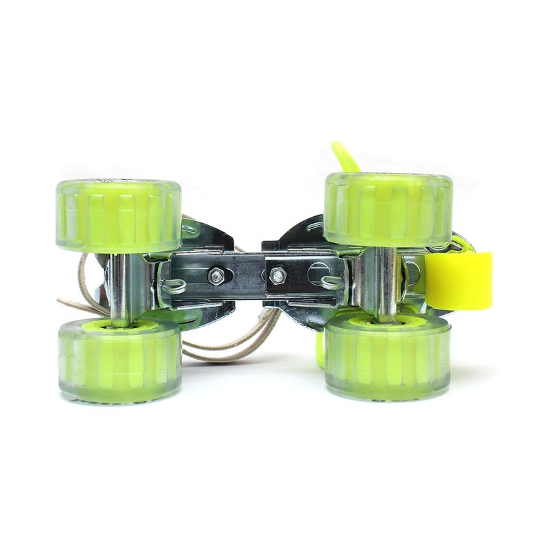 Jonex JJ Super Tenacity Roller Skates, Roller Skates, for Men, Skates for Women,Adjustable,Outdoor & Indoor Illuminating (Yellow) - Image 4